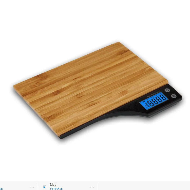 PrecisionBlend Bamboo Kitchen Scale