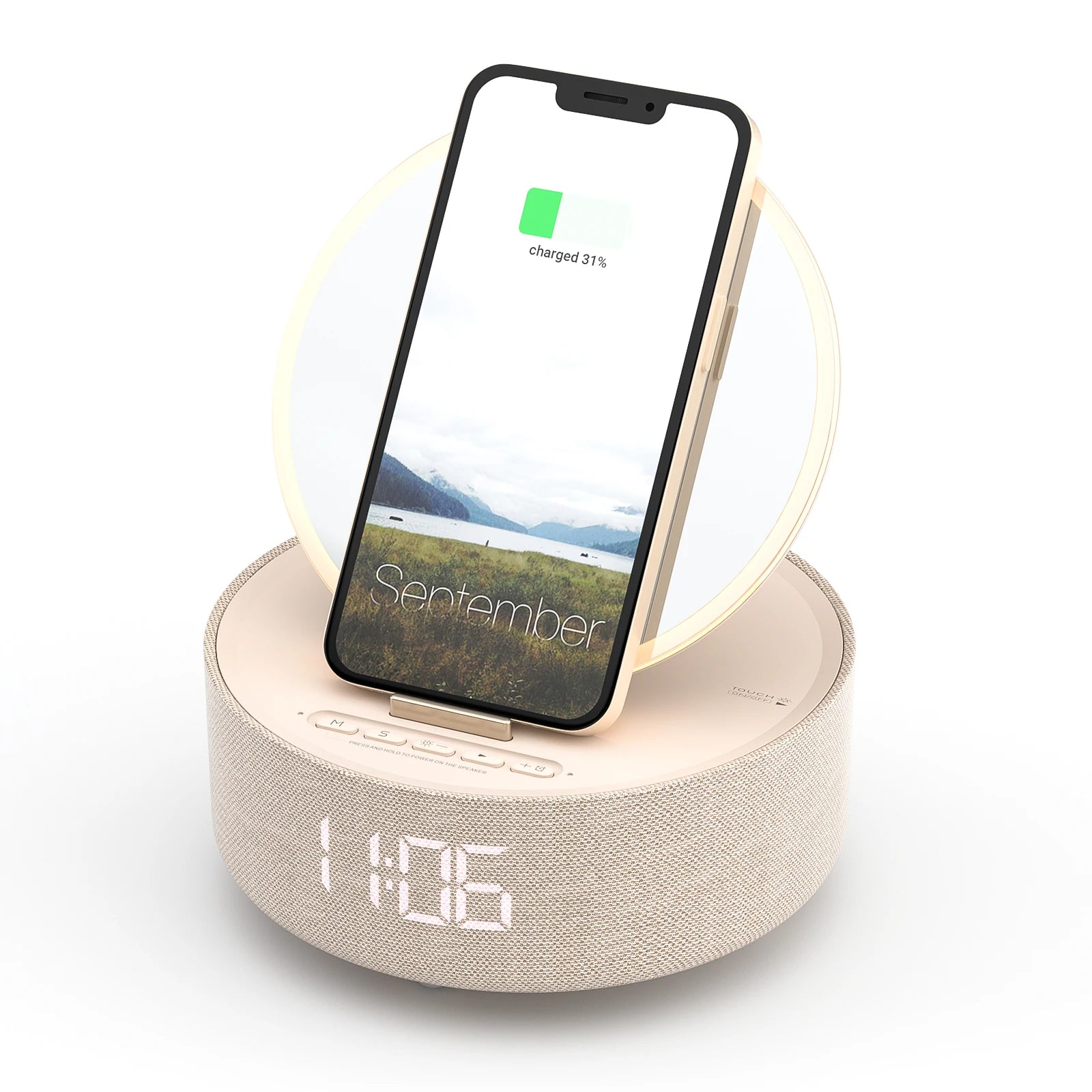 TimeTunes Charging Mirror